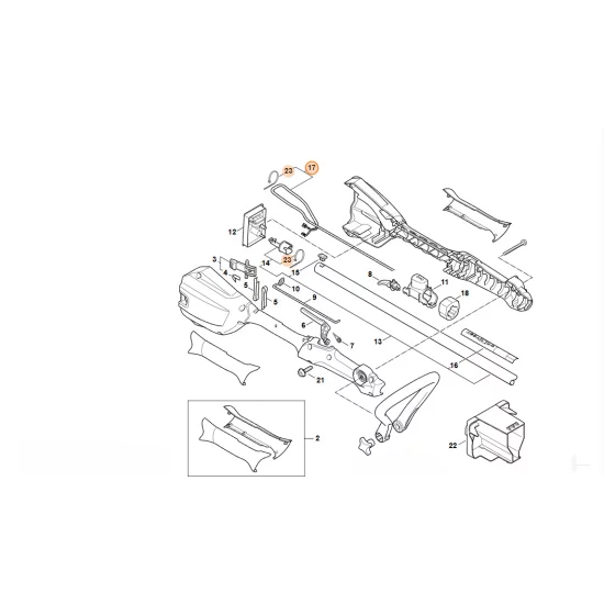 STIHL   Wiązka kabli 4522 440 3001